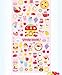 4 Sheets Cute Lovely 3D DIY Decorative Puffy Adhesive Sticker Tape / Kids Craft Scrapbooking Sticker Set for Diary, Album