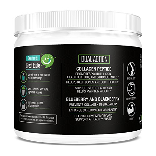 Collagen Peptides Protein Powder Hydrolysate Rich in Antioxidants