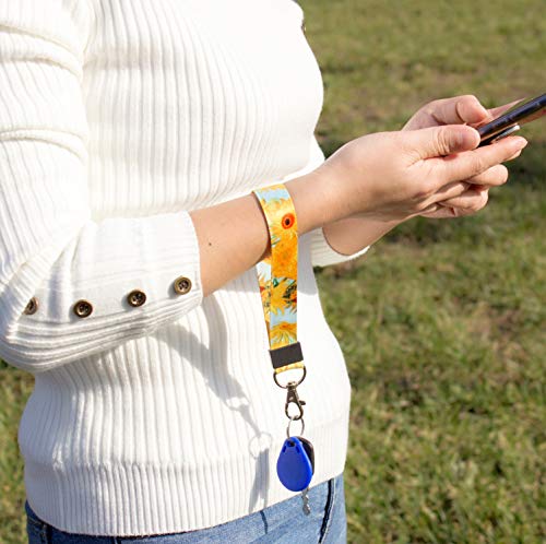 SENLLY Van Gogh Almond Fashion Hand Wrist Lanyard Premium Quality Wristlet Strap with Metal Clasp, for Key Chain, Camera, Cell Mobile Phone, Charms, Lightweight Items etc - Thumbnail 6