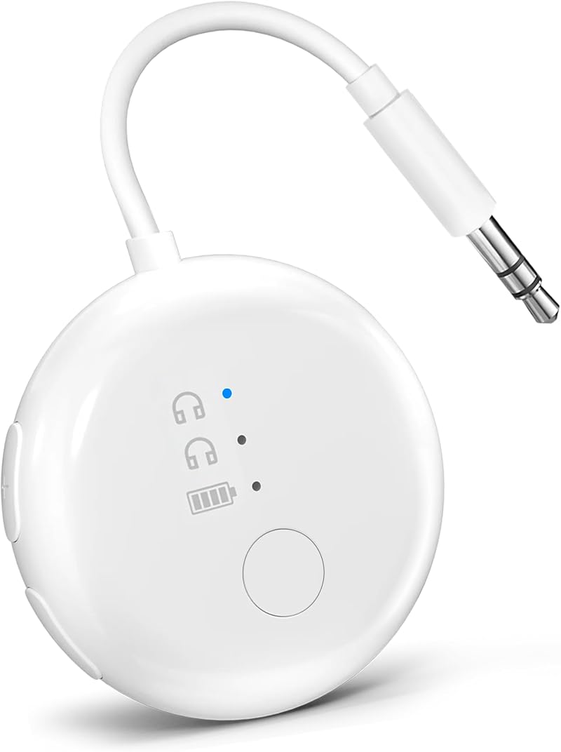 Avantree SoundJet R1 Airplane Bluetooth Adapter for AirPods aptX Adaptive 25H