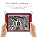 Hocase Dual Layer  Ruggged Hard Rubber Case Apple iPad mini 1 / 2 / 3 - Red / Black