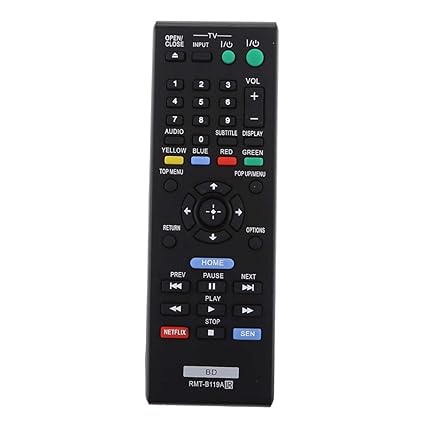 KESOTO Ersetzen Fern RMT B119A Für Sony BDP BX18 BDP S185 BLU RAY DISC Player