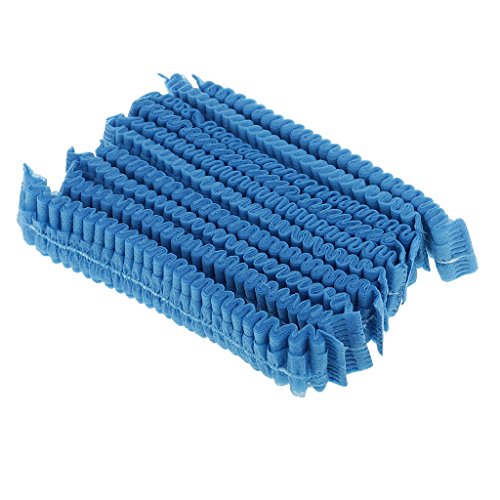 image for MonkeyJack 10pcs Disposable Hair Net Cap Bundle Food Hygiene Kitchen C