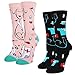 HAPPYPOP Funny Doctor Nurse Socks for Women - Nurse Week Socks, Nursing Gifts for Nurses Students Female, Nurses Graduation Gifts CNA Gift