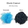 2-Pack-Puff-Shower-Sponge-Bath-Soft-Loofah-Sponge-Pouf-Exfoliating-Mesh-Shower-Ball-for-Adults-Mens-blueBrown Bath Sponge Shower Puff Sponges Bath Soft Loofah Sponge Pouf Exfoliating Mesh Shower Ball Bath Scrunchies for Adults
