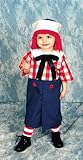 Raggedy Andy Costume: Boys Toddler Size (2T-4T)