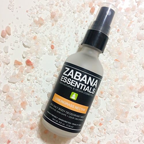 Deodorant Sea Salt Body Mist Lemongrass Nectar
