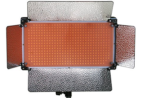 ePhotoInc 2 x 600 LED Light Panels Photography Video Studio Lighting Panel with Filters and Dimmer Switch 600SDx2 - Thumbnail 3