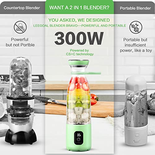 Portable Blender, Personal Blender for Shakes and Smoothies, 20oz