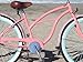 sixthreezero Women’s Single Speed Beach Cruiser Bicycle, Paisley Coral Pink w/Brown Seat/Grips, 26″ Wheels/17 Framethumb 1
