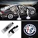 Flyox Car Door LED Lighting Entry Ghost Shadow Projector Welcome Lamp Logo Light for Alfa Romeo Series (2 Pack)