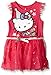 Hello Kitty Little Girls' Toddler Tutu Dress, Fuchsia Birthday, 2T