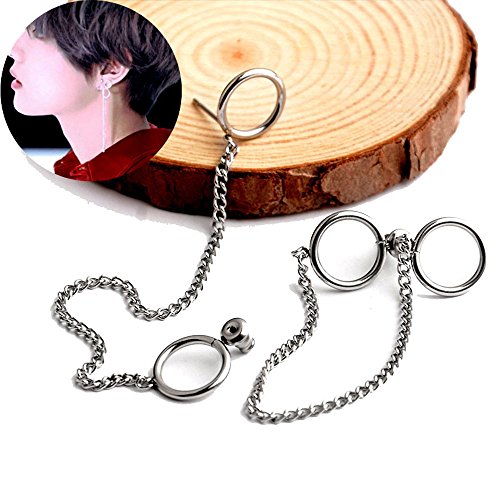 Punk Style Tassel Earrings For Men Women Stud Earrings Statement Jewelry