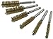 Innovative Products of America 8081 6 Piece Brass Bore Brush Set, 8, 10, 12, 15, 17, and 19 mm