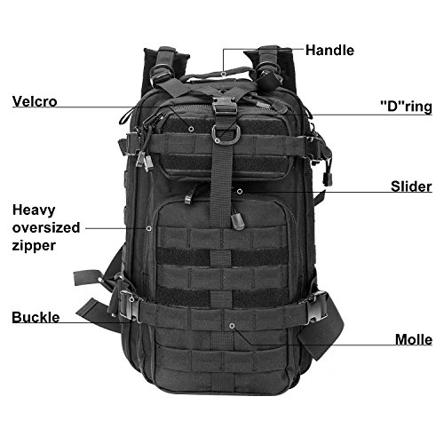 wolfwarriorx military tactical assault backpack