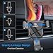 Gravity Car Phone Mount FLOVEME Cell Phone Holder for Car Hands Free Auto Lock Air Vent Car Phone Holder Compatible iPhone 11 Pro XS MAX X XR 8 7 6 Plus Samsung S10 S10E S9 S8 Plus S7 Edge Note 8 9 10