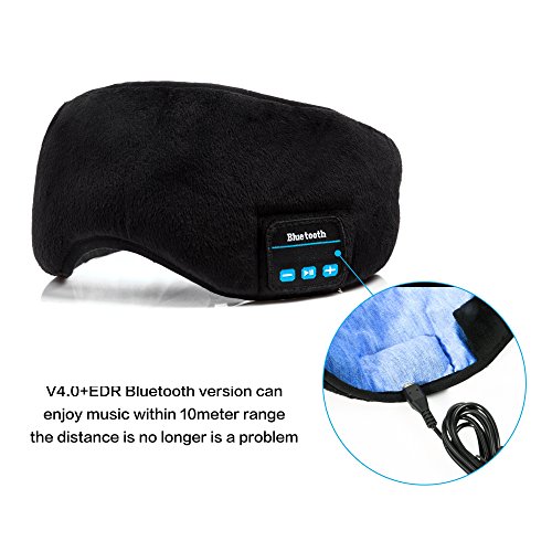 image for Bluetooth Sleeping Eye Mask Headphones,Lavince Wireless Bluetooth Head