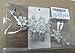 Unicra Silver Wedding Flower Hair Combs Bridal Wedding Hair Accessories for Brides and Bridesmaids