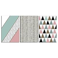 signwin-3 Piece Canvas Wall Art-Modern Nordic Style-Canvas Prints Home Artwork Decoration for Living Room,Bedroom - 16