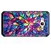 Galaxy J3 Case, Galaxy Sky Case, J36v Case,Galaxy Express Prime,Galaxy Sol,Galaxy Amp Prime Case Hybrid Dual Layer Defender Protective Case Compatible for Samsung Galaxy J3v, Rainbow Flower