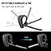 Hyvtom (New Version) Bluetooth Headset,Wireless Business Headphone,in-Ear Earbud with Mic,Compatible with iPhone Android Cell Phones, Hands Free Noise Cancelling Earphone for Driving,Running