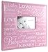 MCS Expandable 10-Page Baby Scrapbook Album with Photo Opening Cover and 12 x 12 Inch Pages, 13.5 x 12.5 Inch, Baby Pink Expressions