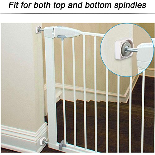 image for Mo-Su Baby Gate Wall Cups,4 Pack Dog Gate Wall Protection Guard Saver 