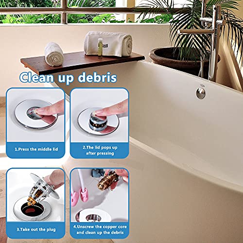Tub Bathroom Sink Drain Stopper Drain Plug Sink Bathtub Drain Plug