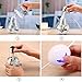 Ecosin Lamp Humidifier Home Aroma LED Humidifier Air Diffuser Purifier Atomizer Glass Bottles View (Silver)