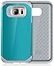 E LV Case for Galaxy S7 Edge Case (Shock Proof Defender) Slim Case Cover - Impact Resistant Armor Hybrid Protection for Samsung Galaxy S7 Edge - [Turquoise/Grey]