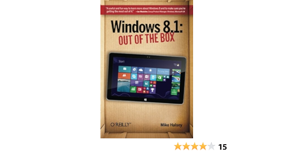 Windows 8 1 Out Of The Box Halsey Mike Amazon Com Books