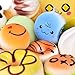 FUN LITTLE TOYS Squishy Mini Slow Rising Kawaii Jumbo Food Scented Squishies Key Chains-20 PCs Party Supplies, Kids Classroom Prizes, Party Bag Fillers