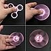 Fidget Spinner Toy Ultra Durable Stainless Steel Bearing High Speed 2-5 Min Spins Precision Metal Material Hand spinner EDC ADHD Focus Anxiety Stress Relief Boredom Killing Time Toys (02Pink)