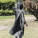 SUNGJAM Rain Poncho with Travel Pouch | Two Over Door Metal Hooks for Drying