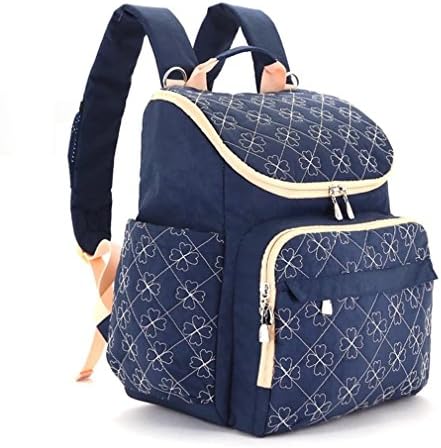 Diaper Bag Mummy Maternity Nappy Bag Baby Travel Backpack Diaper Organizer Dark blue