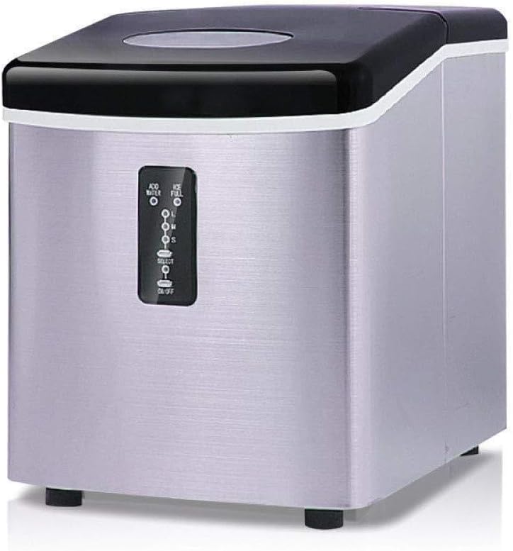 Ice Makers Freestanding Commercial Ice Maker Machine 99 Lbs Ice In 24 Hrs With 33 Lb Storage Capacity Ideal For Restaurants Bars Homes And Offices Includes Scoop And Connection Hoses Portable Ice Make