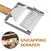 Honey Uncapping Tool, Jestar Honey Uncapping Fork Knife Uncapper Beekeeping Scraper Tool Stainless Steel Wooden Handle