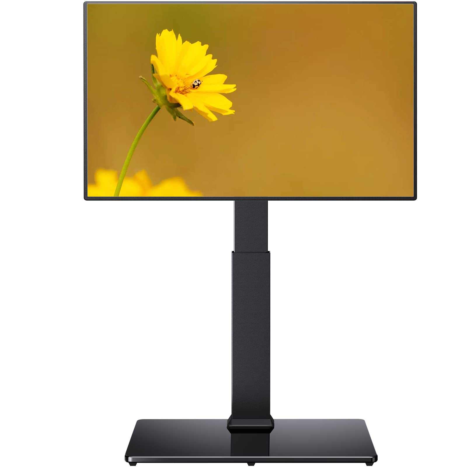 Perlegear テレビスタンド 壁寄せ ハイタイプ テレビ台 tvスタンド 32~75インチ対応 VESA/横200～600mm/縦100～400mm 耐荷重40kg 高さ調節可能 左右35°首振り可能 家用/学校/ビジネス展示用/病院業務用 ブラック PGFS03商品画像