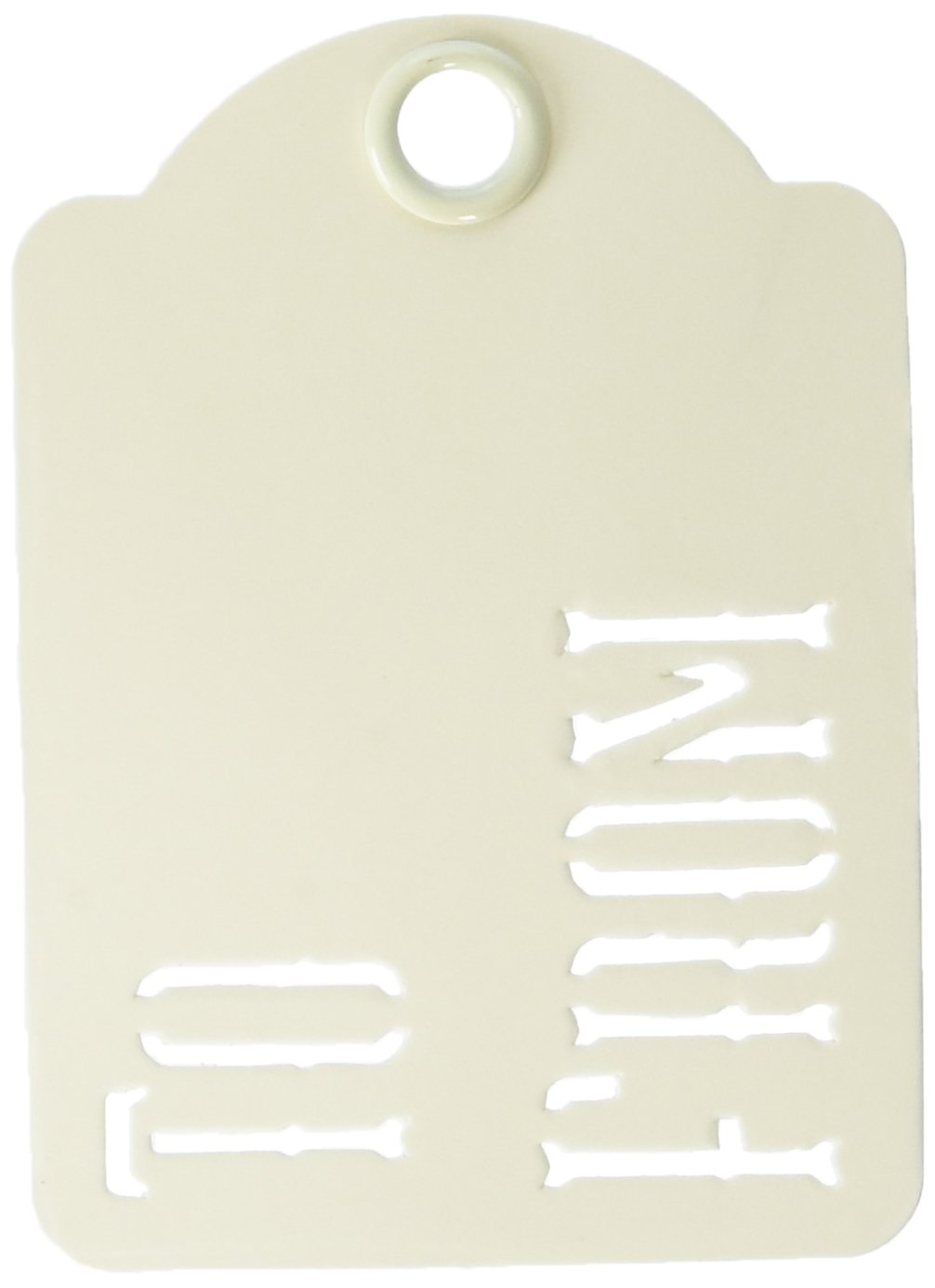 Graphic 45 To and From ATC Ivory Tags Ivory