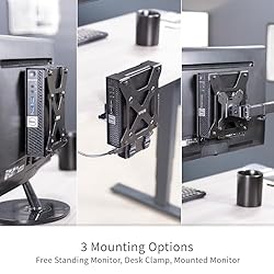 VIVO Behind Monitor VESA Mount Designed for Dell
