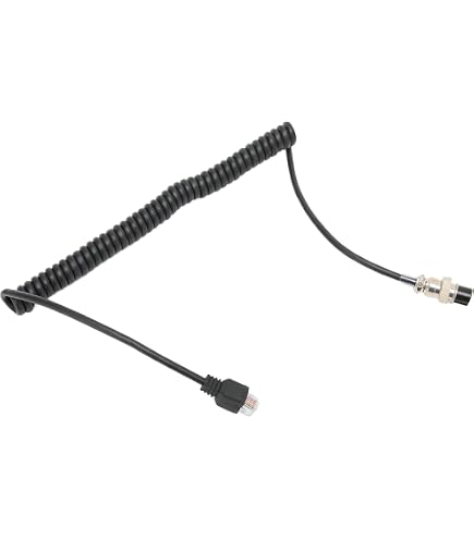 Câble Micro Enroulé De Remplacement Pour Yaesu FT-7800, FT-8800, FT-8900, MH-48 - Neuf