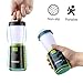 Enkeeo Mini LED Camping Lantern USB Rechargeable 300 Lumen Ultra Bright Portable Battery-Powered Light for Outdoors Hiking Tent Garden, Green
