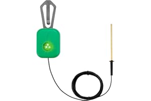 L-FENCE LYDITE FENCE Electric Fence Tester with LED Indicator Lights - 300V to 10kV Range | Detects Energizer Pulses | Clips to Wire or Tape Fences