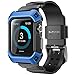 Apple Watch 2 Case, SUPCASE [Unicorn Beetle Pro] Rugged Protective Case with Strap Bands for Apple Watch Series 2 2016 Edition [42mm, Compatible with Apple Watch 42 mm First Generation 2015] (Blue)