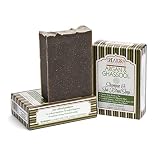 Shea Terra Organics Argan & Ghassool Shampoo + Spa Body Bar, 4oz
