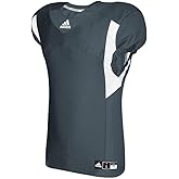 Adidas Men's Techfit Hyped Football Jersey (US, Alpha, Large, Regular, Regular, Onix/White)