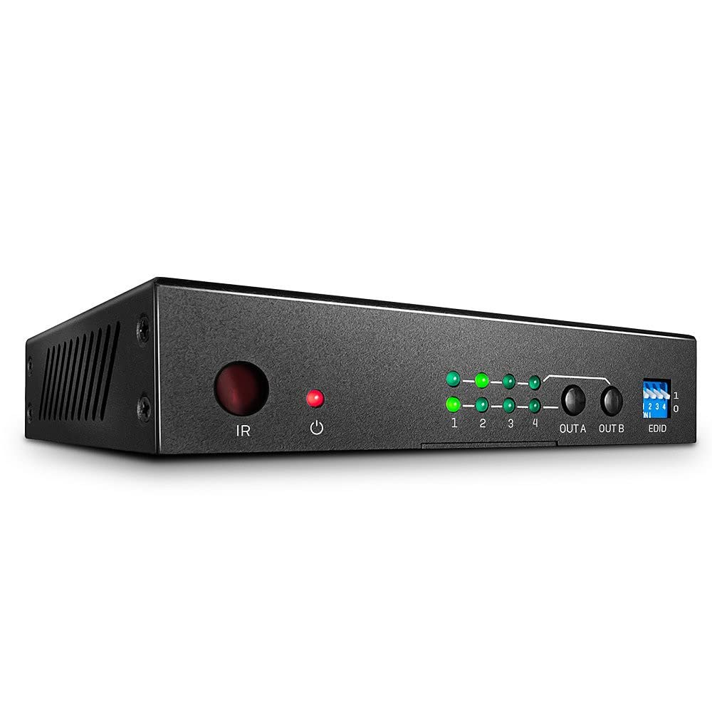 LINDY 4x2 HDMI 2.0 18G Matrix Switch