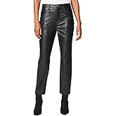 [BLANKNYC] Womens High Rise Vegan Leather Pant, Comfortable & Stylish Leggings