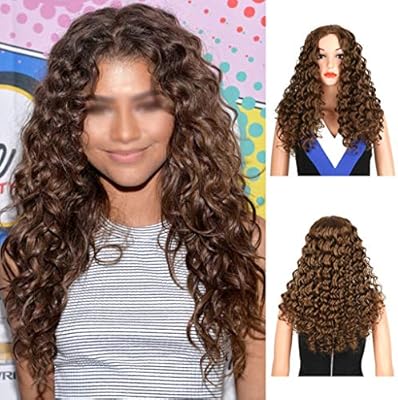 Wig Long Fluffy Small Wig Natural Beauty Long Curly Hair Styling