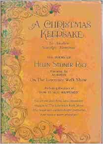 A Christmas Keepsake A Complete Collection of the Helen Steiner Rice Verses: Rice, Helen Steiner